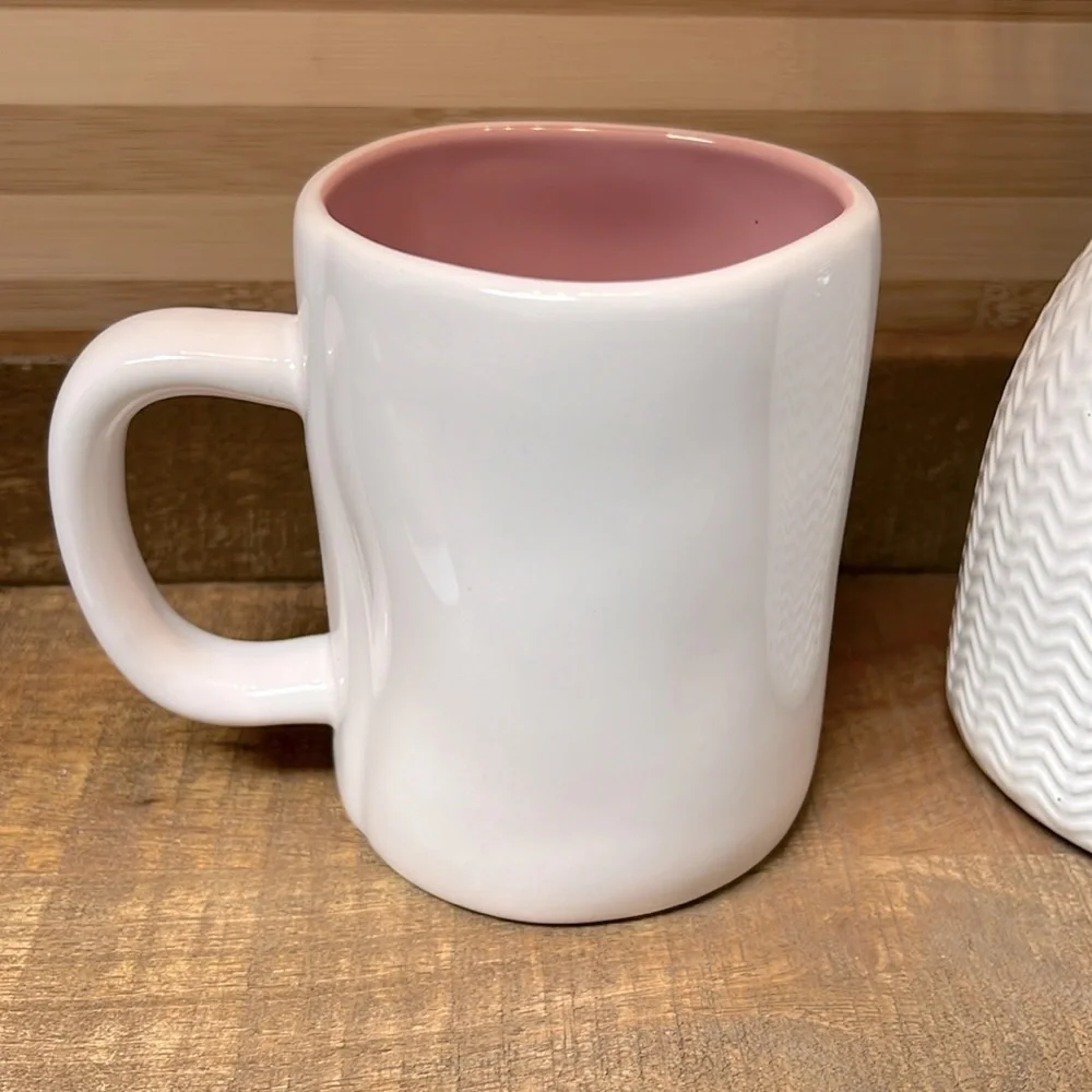 Rae Dunn White “REINDEER SLUSHIE” Mug